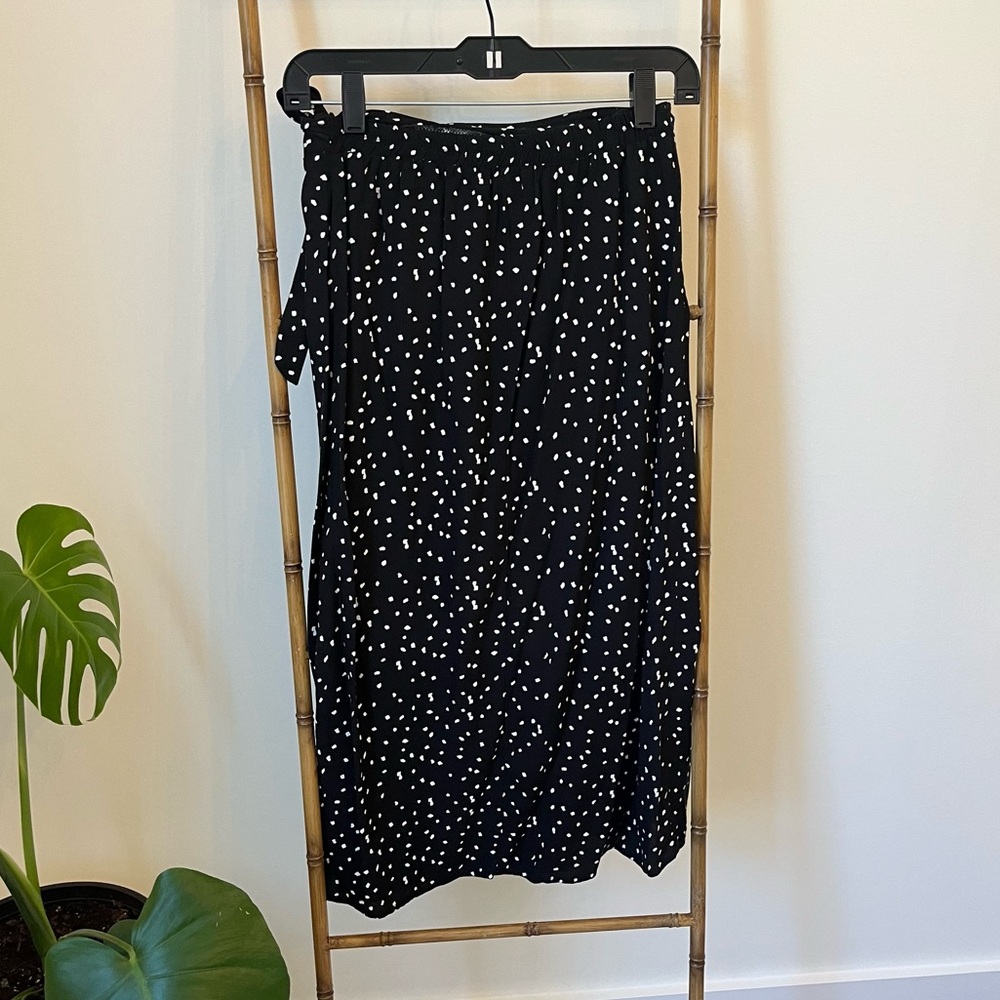 Urban Romantics Wrap Midi Skirt